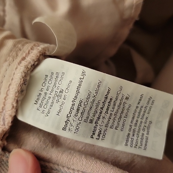 Madewell | The MomJean Overdyed Edition High Rise Bleached Out Cropped Jeans 29 - Picture 11 of 12